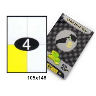 Samolepicí etikety, štítky 105x148, papír A4, 100 listů